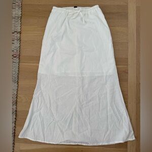 White Maxi Skirt